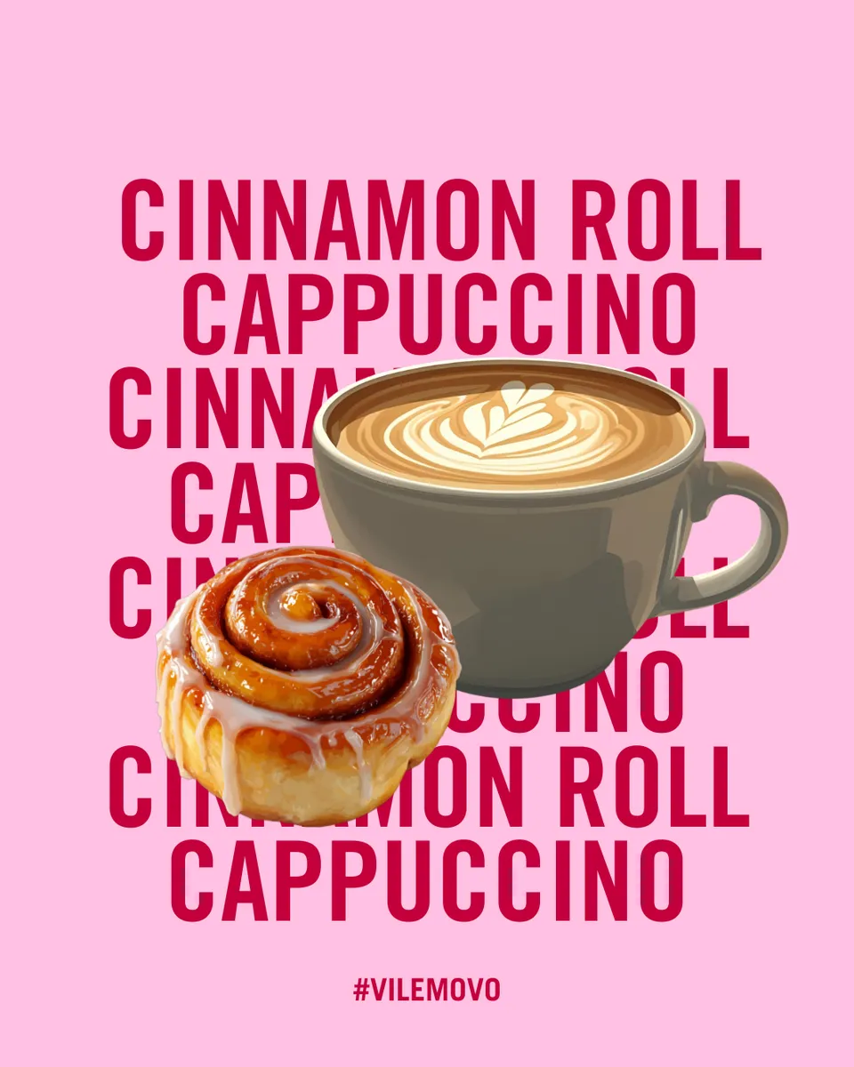 Cinnamon Roll Cappuccino