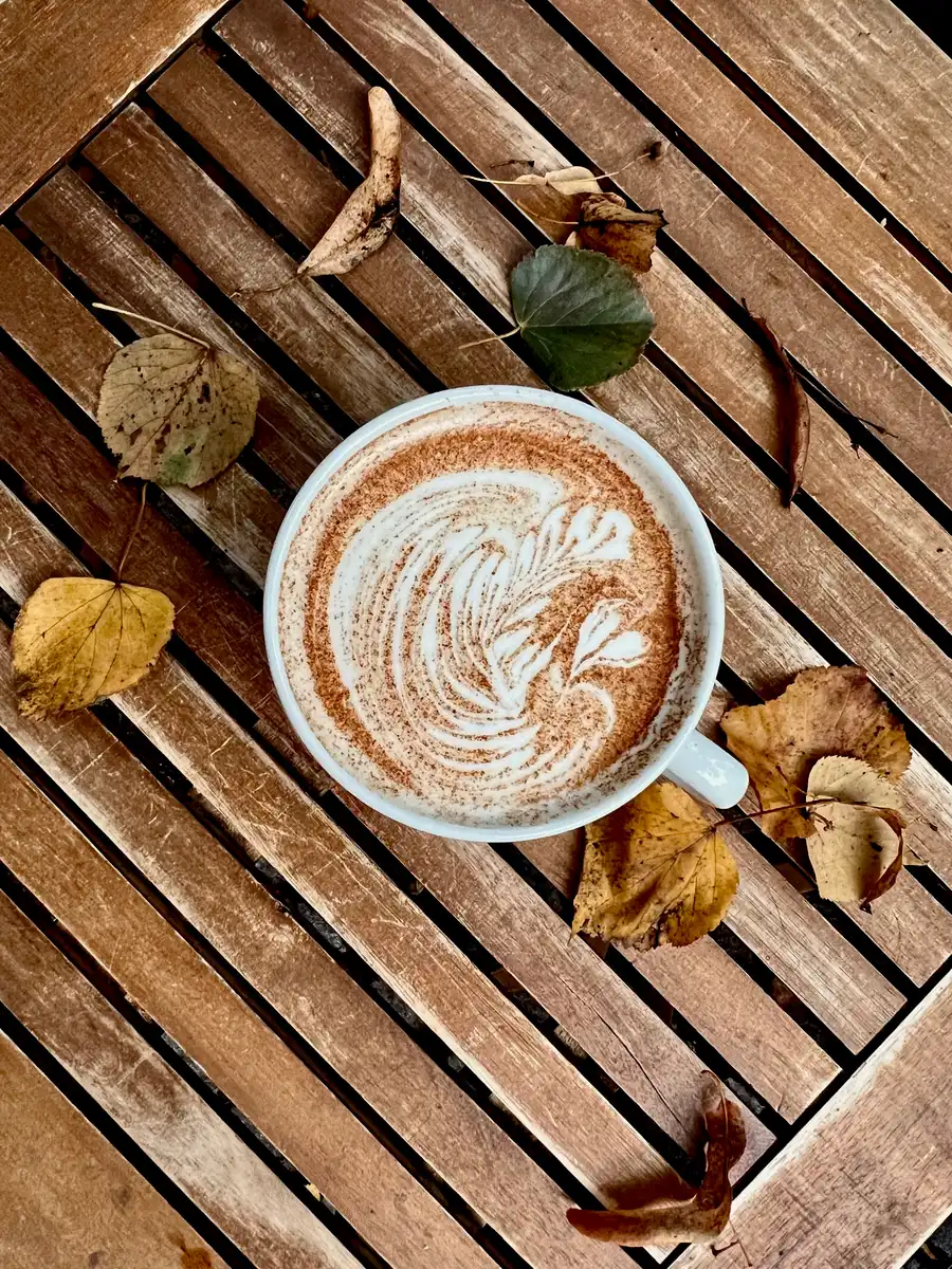Pumpkin Spice Latte (možnost i s rostlinným mlékem)