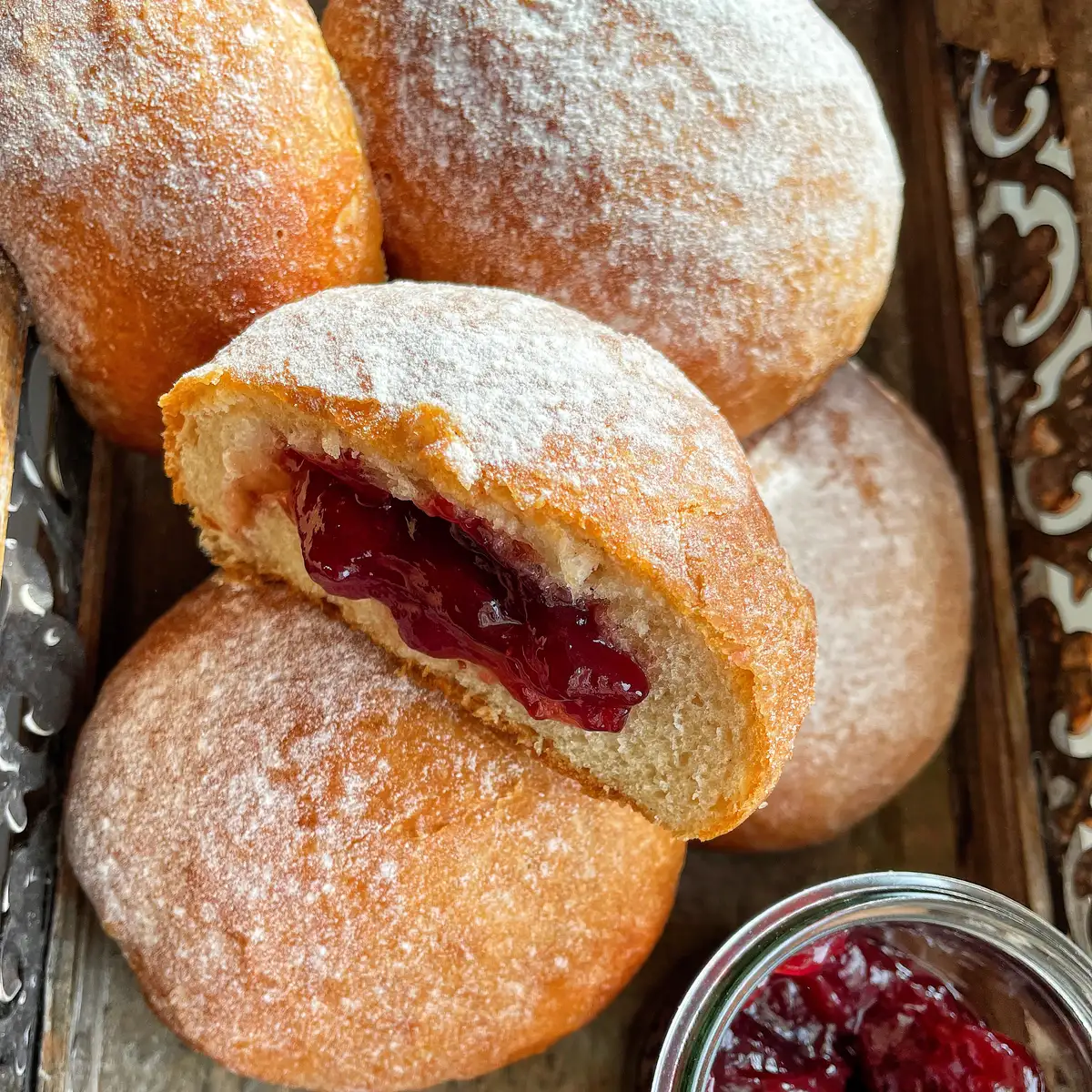 Koblih s marmeládou