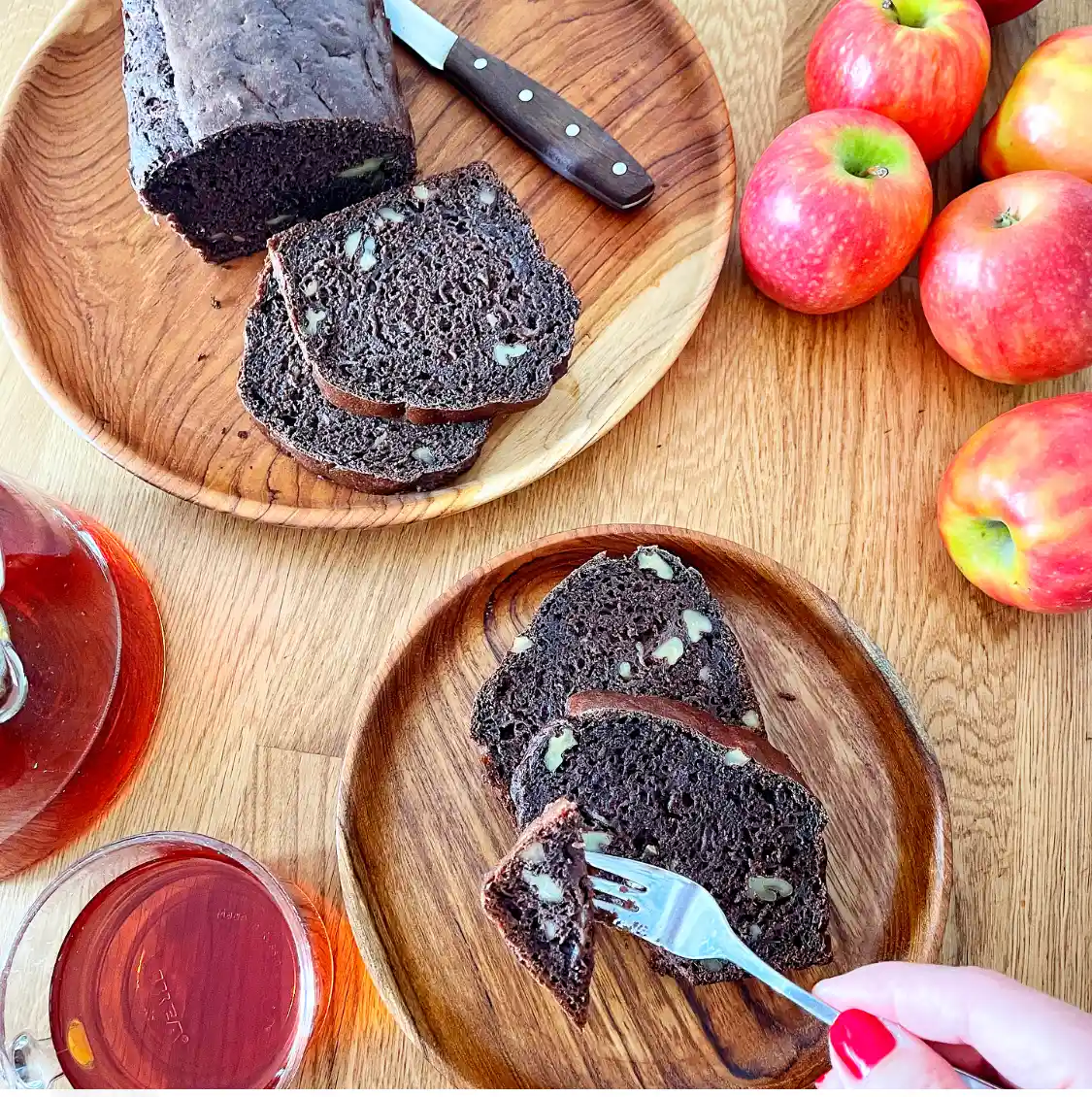 Jablečný chlebíček (vegan)