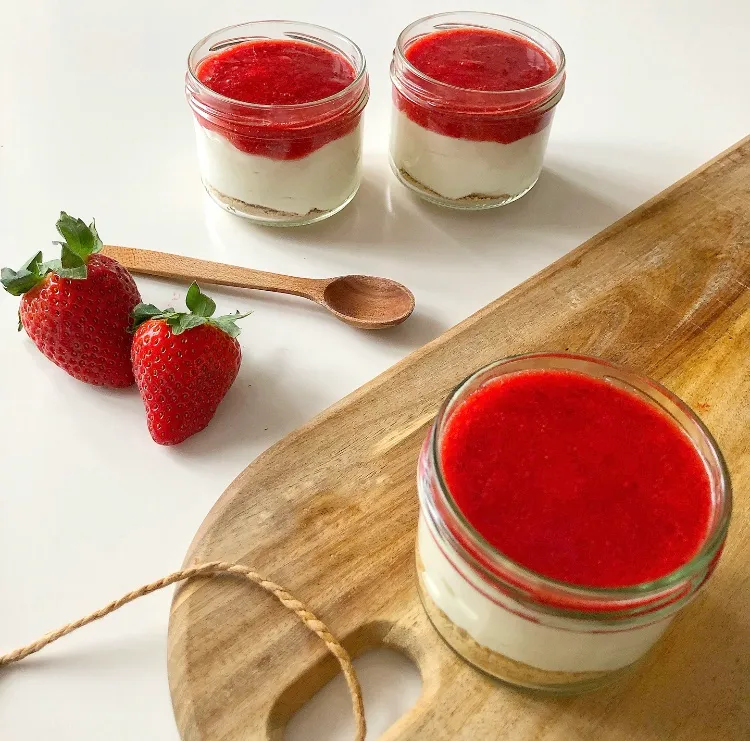 Cookies s tvarohem a ovocem