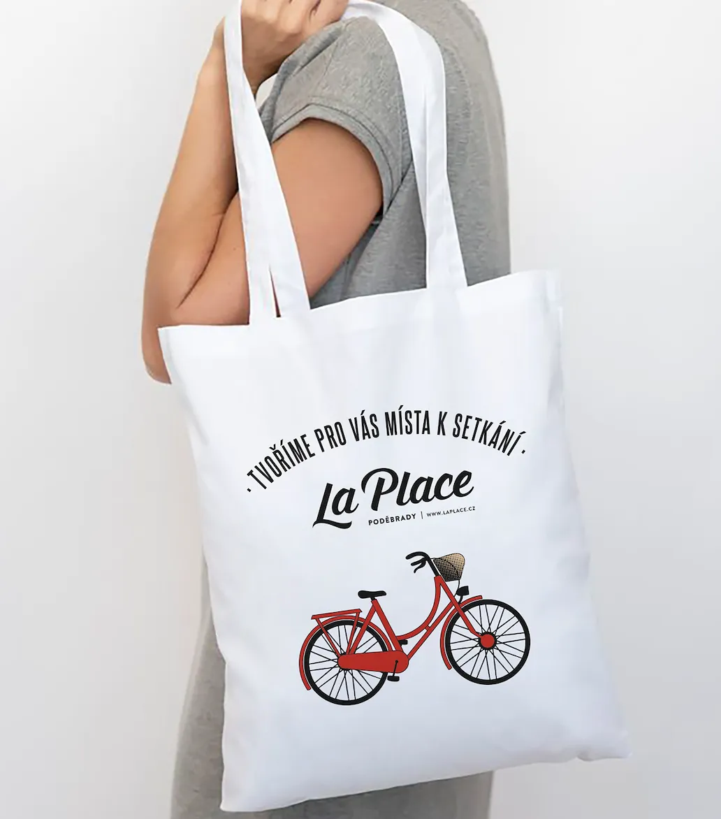 Plátěná taška La Place Poděbrady